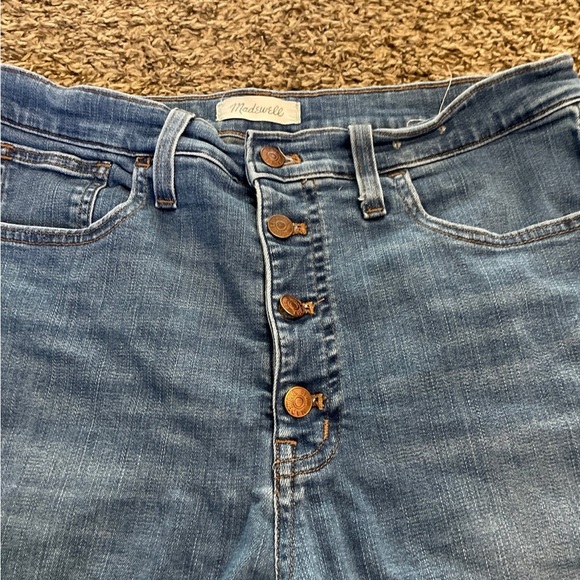Madewell 10 inch high rise jeans size 32 inch - Picture 2 of 4